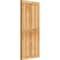 Ekena Millwork Framed Board-n-Batten Shutters, Rough Sawn Western Red Cedar, 21 1/2W x 47H, PR RBF06S21X047RWR - alternate 5